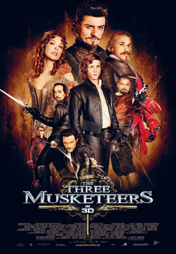 The Three Musketeers 3-D (2011) film poster